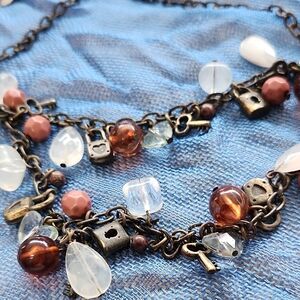 Elegant Multi-Color Beaded Necklace